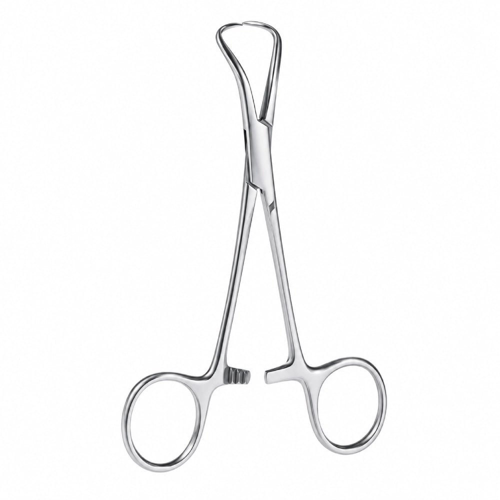 14 cm Curved Non-Perforating Towel Clamp - eedasdent