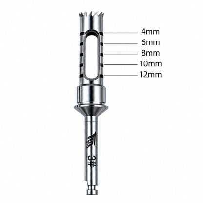 Dental Trephine Drill for Bone Harvesting - eedasdent