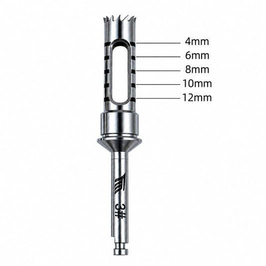 Dental Trephine Drill for Bone Harvesting - eedasdent