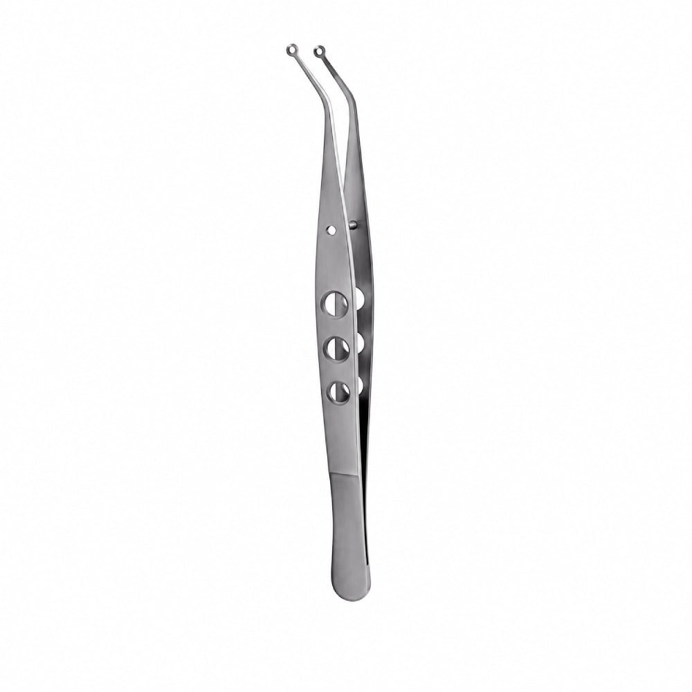 Ring Tip Tissue Forceps with Needle Guide Holes - eedasdent