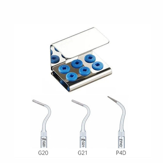 UDS Ultrasonic Shoulder Preparation Tip Kit with Holder - eedasdent