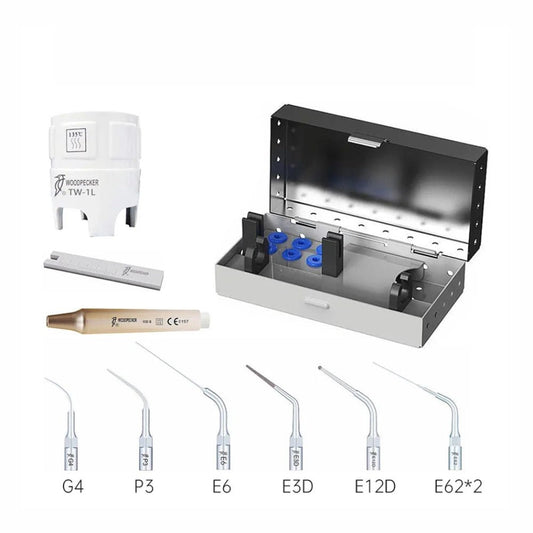 Woodpecker UDS Ultrasonic Scaler Handpiece and Tip Kit - eedasdent